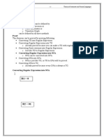 Objectives: Kleen's Theorem