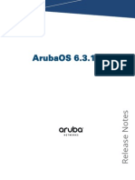 ArubaOS 6.3.1.15 Release Notes