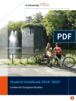 CES Student Handbook Digitaal 2015