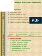 Curs6 GeneralitatiBD Oracle T