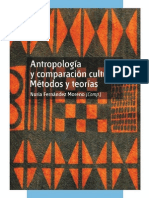 AntropologÃ A y Comparaciã N Cultural Mã©todos y Teorã As