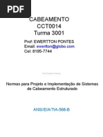 Norma Para Projetos ANSI EIA TIA 568B