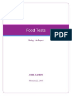 Food Tests