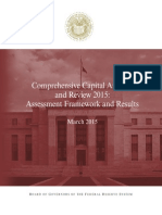 Comprehensive Capital Analysis and Review 2015: Assessment Framework and Results