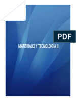 MyT Tema II - Materiales Pétreos Artificiales