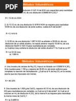 Problemas de Métodos Volumétricos 2
