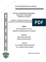Diseño y Construccion de Un Gabinete Acustico Con Patron de Radiacion Cardioide PDF