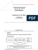 03 Fisika Modern Dualisme Partikel Dan Gelombang