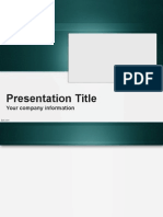 Presentation Title: Your Company Information