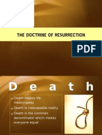 The Doctrine of Resurrection 1