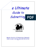 Ultimate Guide To Subnetting