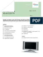 TV LCD Fujitsu Siemens Myrica V17-1 S26361-K961-V170