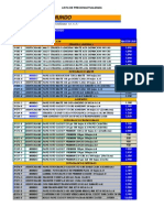 Lista Papeles Actualizada