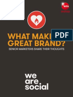 We a re social Project reconnect great brands