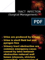 Urinary Tract Infection (Surgical Management