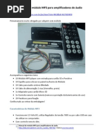 Módulo MP3 Manual de Uso