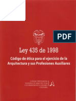 Ley 435 de 1998 Colombia