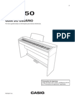 Manual Piano Casio PX750_PT