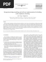 Design Knowledge Modeling and Software Implementation For Building Code Compliance Checking PDF