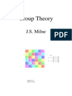 Group Theory - Milne