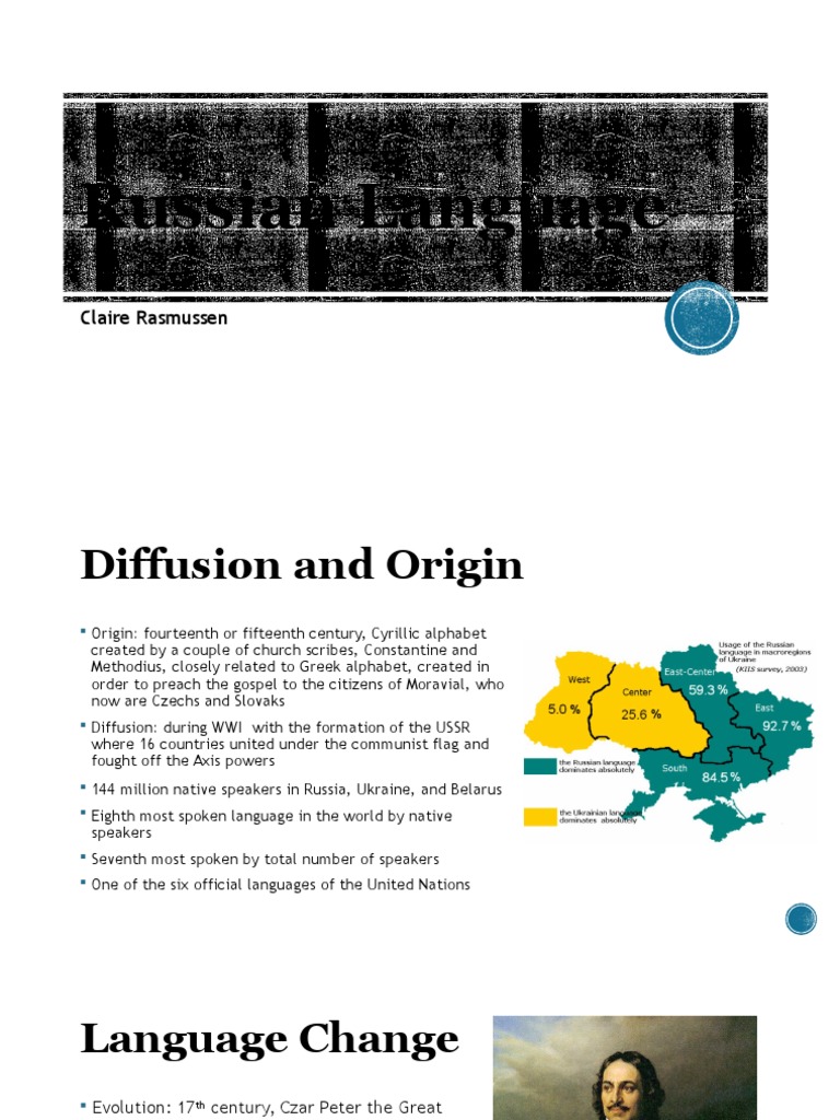 Russian Language Evolution | PDF | Russian Language | Slavs