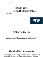 Measurement Sensors and Instrument