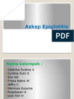 Askep Epiglotitis