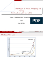 James Robinson (With Daron Acemoglu)-Why Nations Fail_ the Origins of Power, Prosperity, And Poverty (PowerPoint Presentation Delivered for Morishima Lecture, LSE June 8, 2