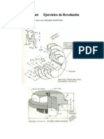 Ejercicios de Revolucion SolidWork