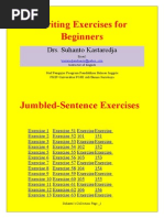 Writing Exercises For Beginners