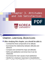 CH 3. Attitudes & Job Satisfaction