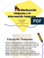 #3 Issues de La Educacion Temprana y La Intervencion