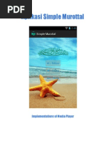 Download Android Tutorial Audioplayer Murottal - Pondokprogrammer Mobile by Creatorb SN258469346 doc pdf