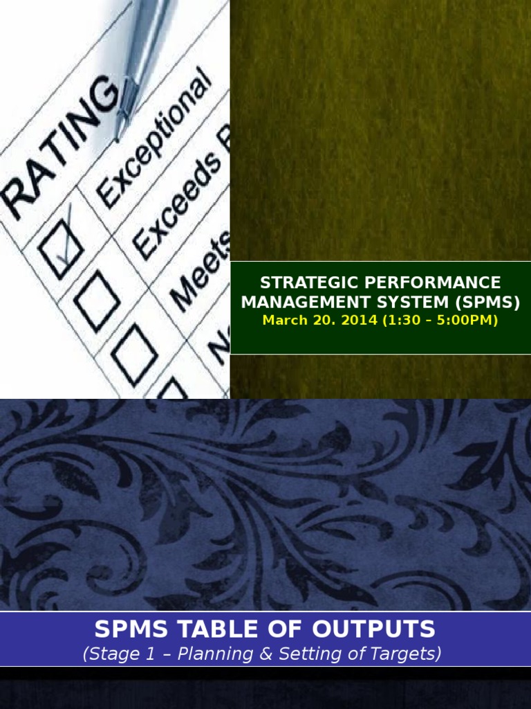 SPMS Implementation Guide for LGUs | PDF | Human Resource Management ...