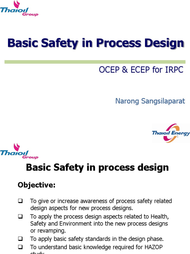 Process Safety in Design Basics | PDF | Pump | Gas Compressor