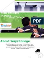 MBA Colleges in Pune