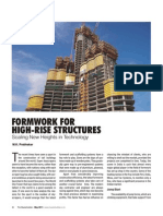 High-rise formwork systems enable faster construction