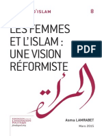 Asma Lamrabet: Les Femmes en Islam: Une Vision Réformiste. Huitième Note de Notre Série Valeurs D'islam