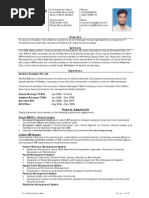 Mirza Naeem Baig CV