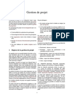 Gestion de Projet