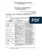 Resolucion Nº 1petroquimica