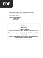 Guía Nº2- Análisis Texto Una Nueva Agenda Para El Sist Educ-tiramonti-140410