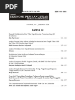 Download Jurnal Ekonomi Pembangunan Vol 9 No 2 by azi Radianto SN25848533 doc pdf