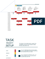 Weekly Schedule and Task Priorities