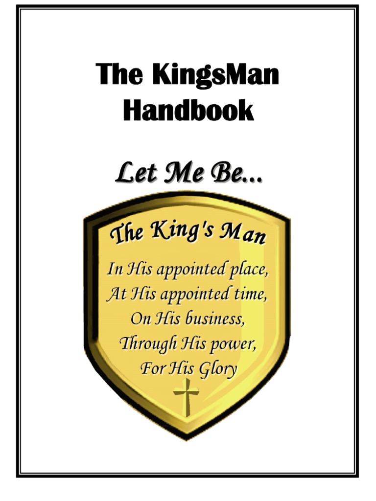 Kingsman Handbook | PDF | The Gospel | Prayer