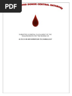 Download Online Blood Donation Database Management System by Raj Bangalore SN258487426 doc pdf