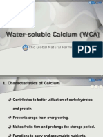 Water Soluble CalciumWCA