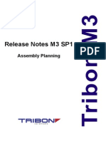 Release Notes M3 SP1: Assembly Planning