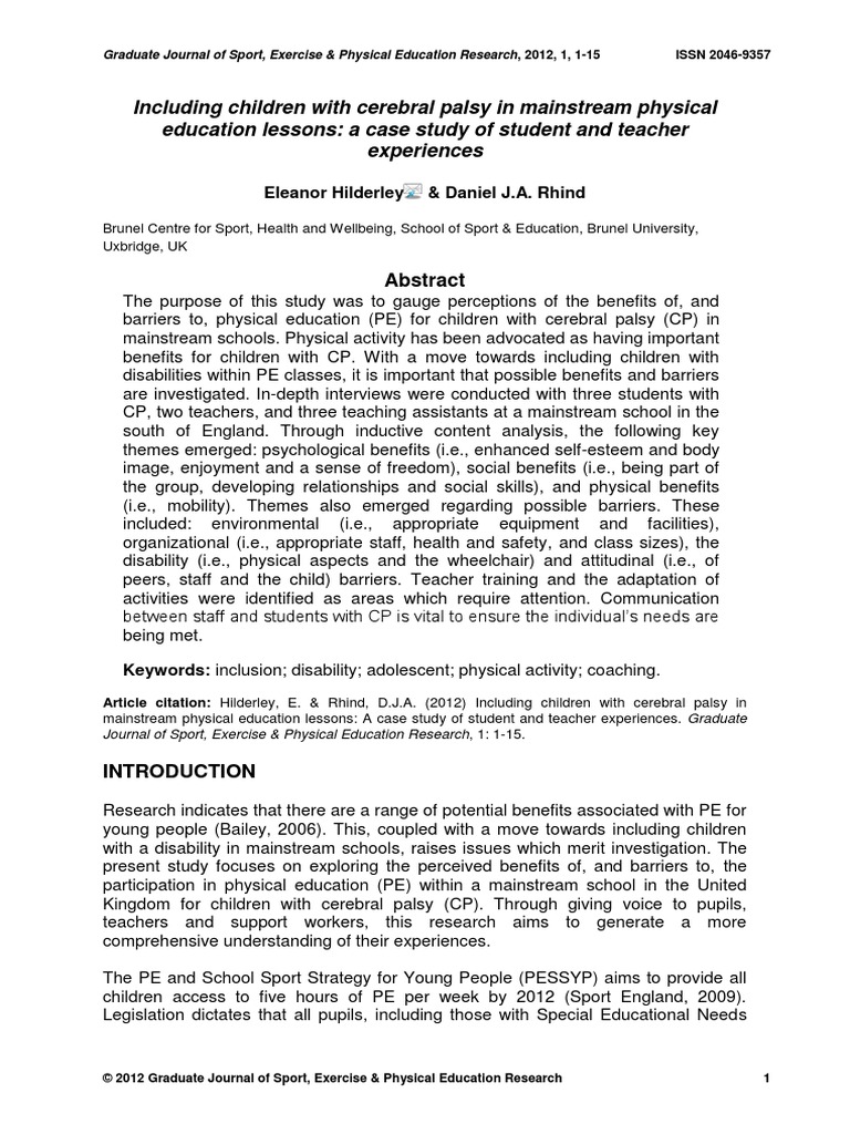 Cerebral palsy essays picture