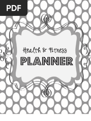 Health and Fitness Planner Team 180